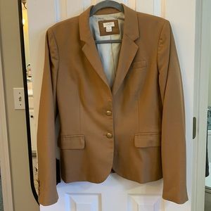 J Crew Factory Blazer Camel Size 8